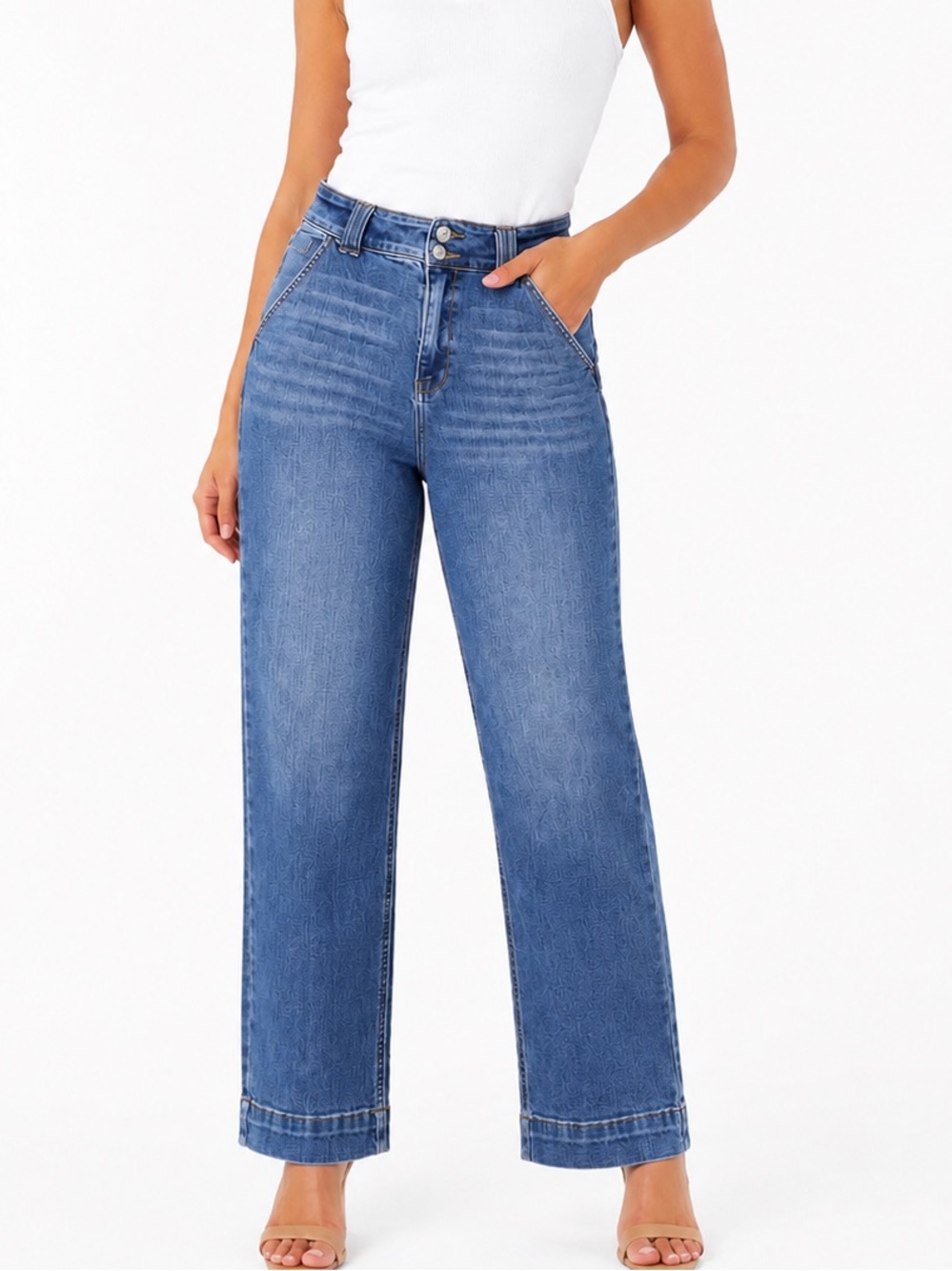 Judy Blue wide leg jeans size 11/30
